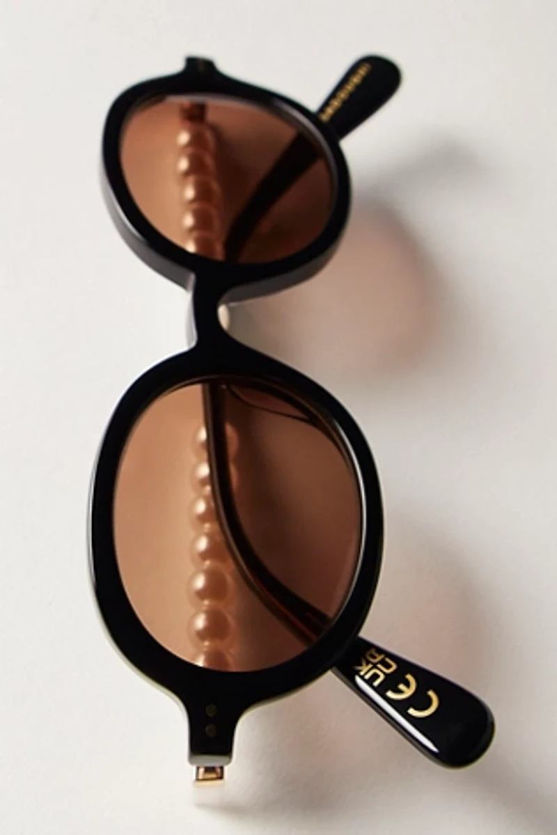 Lele Sadoughi Austin Pearly Sunglasses