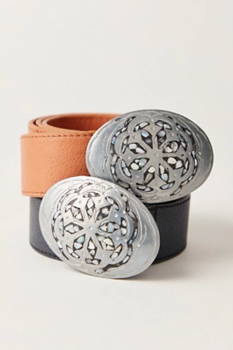 Poetic Muse Leather Belt