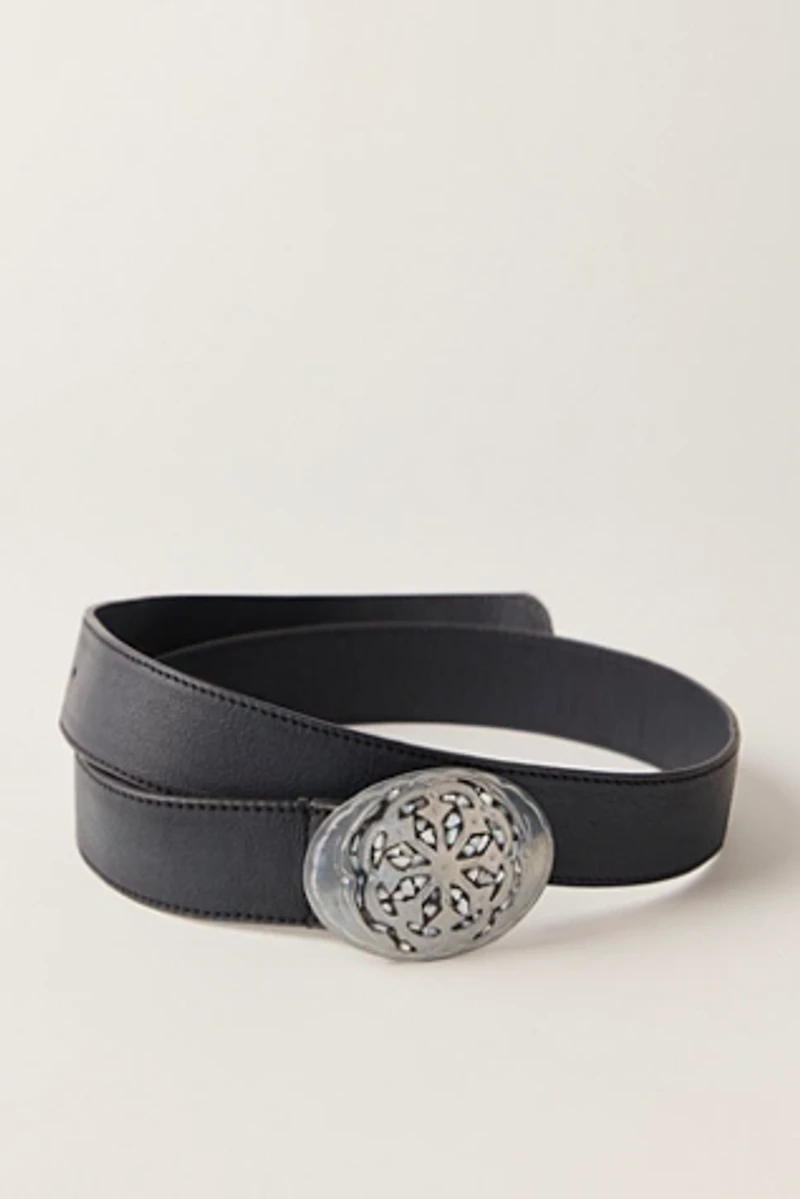 Poetic Muse Leather Belt