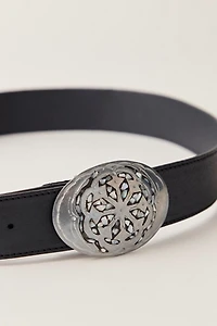 Poetic Muse Leather Belt