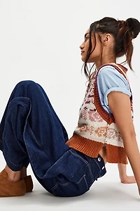 Notes Of Rose Sweater Vest