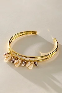 Logan Tay Gold Shell Choker