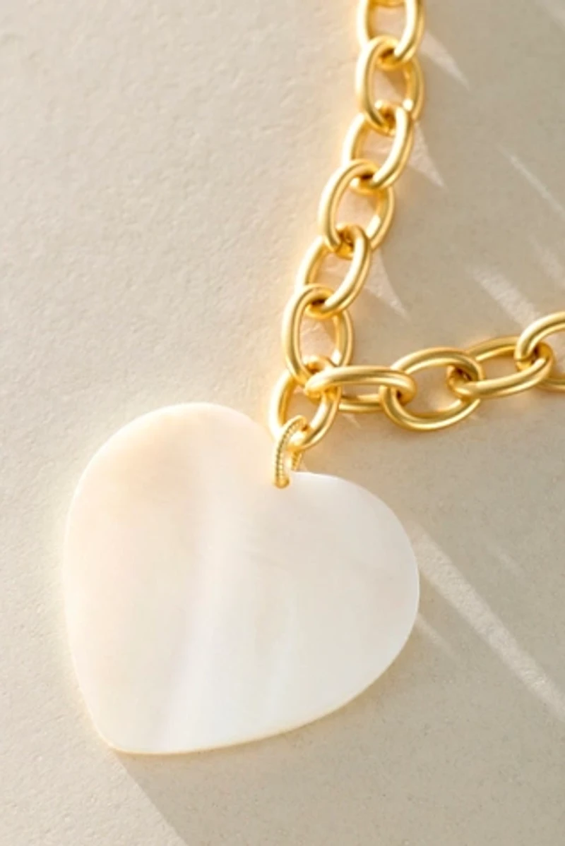 Logan Tay Jumbo Mother Of Pearl Necklace