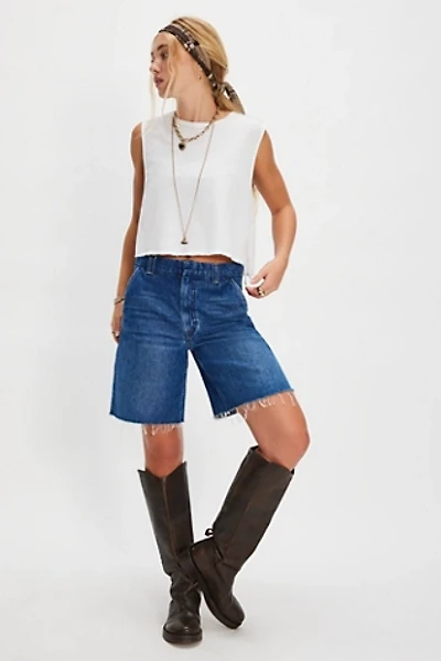 Snacks! by MOTHER The Lunch Money Fray Shorts