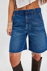 Snacks! by MOTHER The Lunch Money Fray Shorts