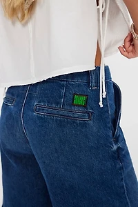 Snacks! by MOTHER The Lunch Money Fray Shorts