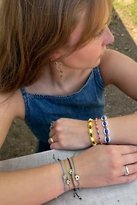 Nancy Melet Evil Eye Talisman Bracelet