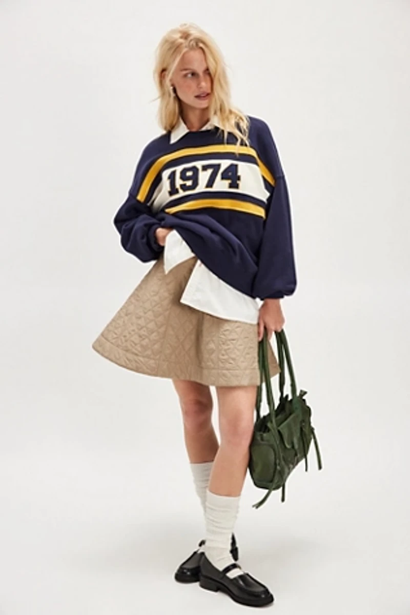 Norma Kamali Grace Mini Skirt