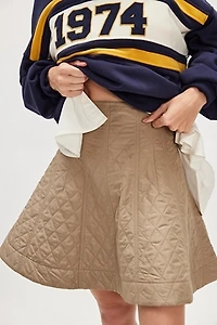 Norma Kamali Grace Mini Skirt