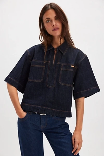 KIVARI Immy Denim Top