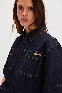 KIVARI Immy Denim Top