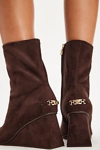 Lia Wedge Boots