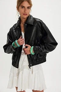 We The Free Farley Vegan Bomber Jacket