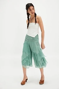 Nigel Preston Fairy Chiffon Cropped Pants