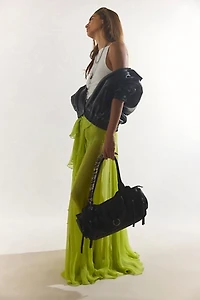 Nigel Preston Sheer Wrap Convertible Skirt