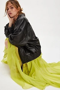Nigel Preston Sheer Wrap Convertible Skirt