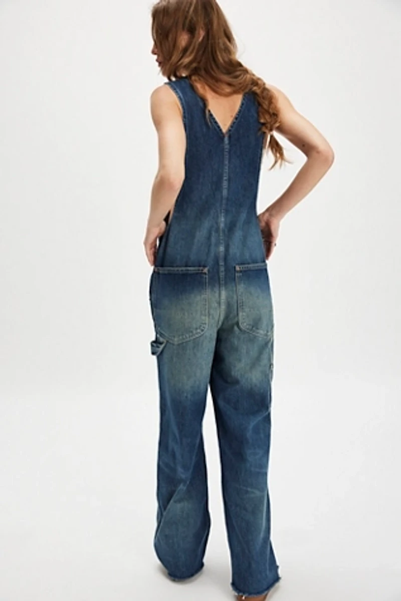 Denimist Slouch Bib Overalls