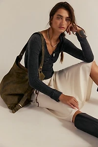 We The Free Dallas Distressed Leather Bag