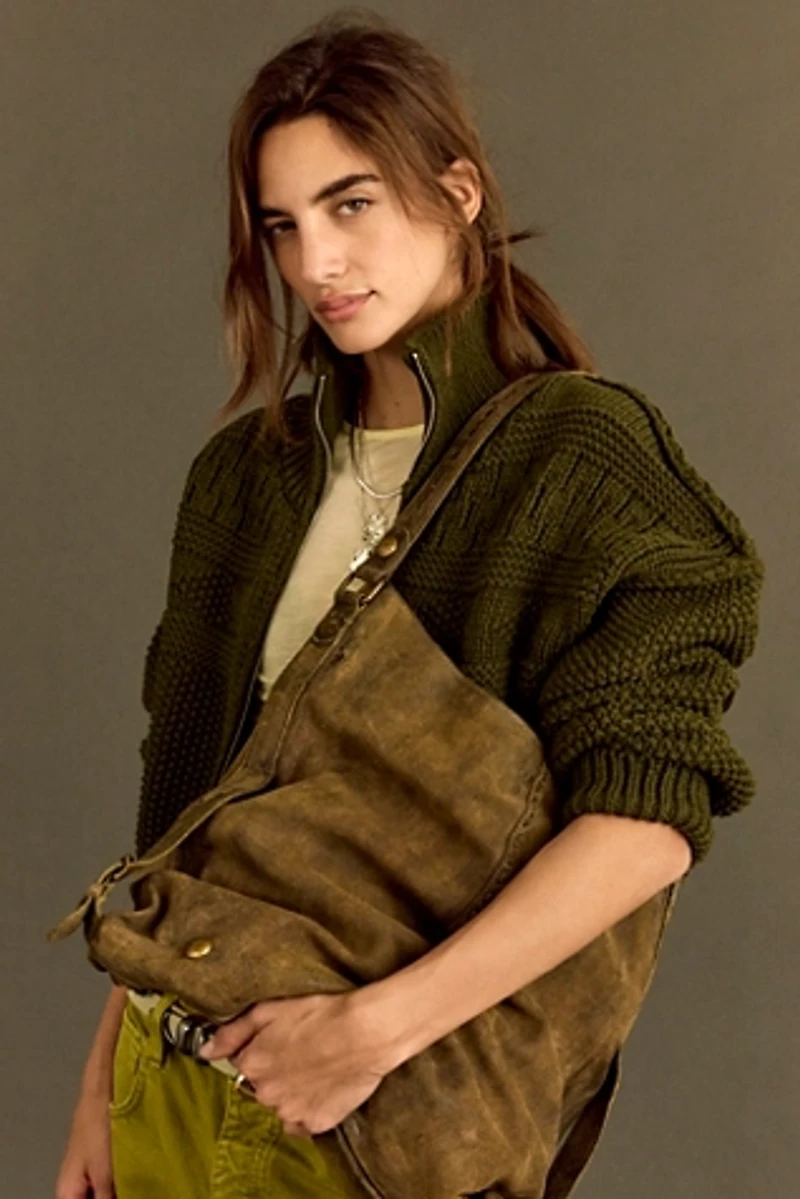 We The Free Dallas Distressed Leather Bag