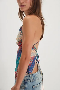 Moonlit Scarf Top
