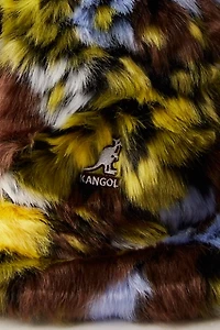 Kangol Faux Fur Casual Bucket Hat