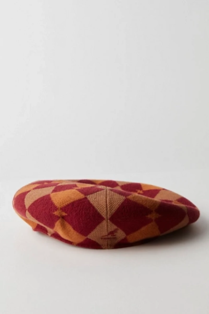 Kangol Gentle Argyle Halifax Newsboy Cap