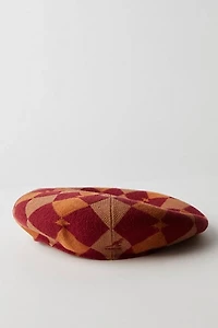 Kangol Gentle Argyle Halifax Newsboy Cap