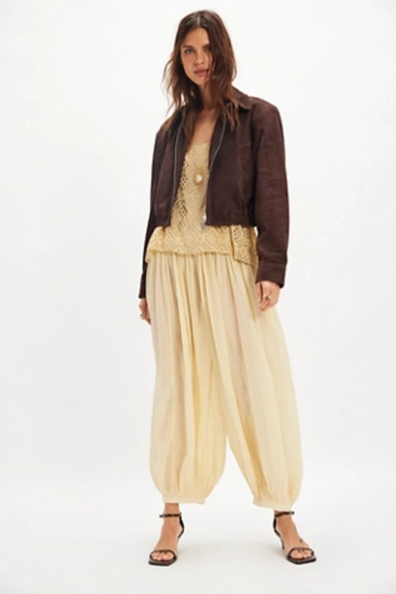 AGOLDE Nahla Suede Jacket