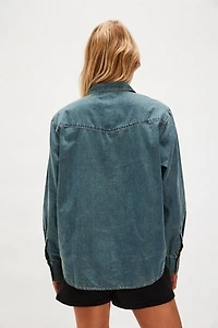 Denim and Bone Starstitch Shirt