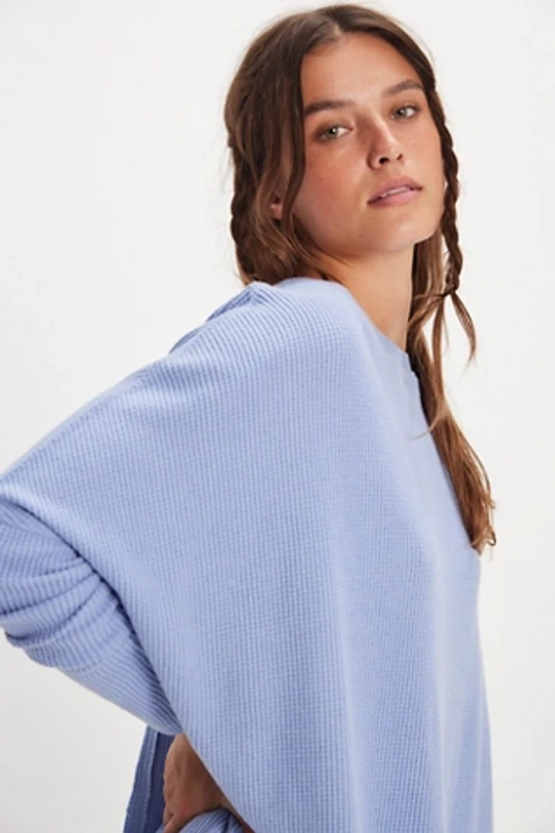 We The Free Latte Blues Solid Thermal