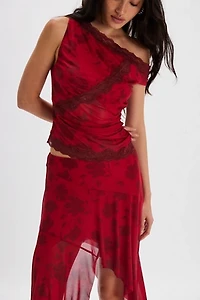 FP x Bec + Bridge Myka Printed Midi Skirt Set