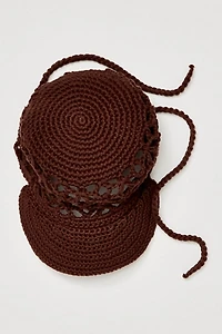 Silvie Crochet Baseball Hat