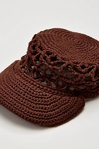 Silvie Crochet Baseball Hat