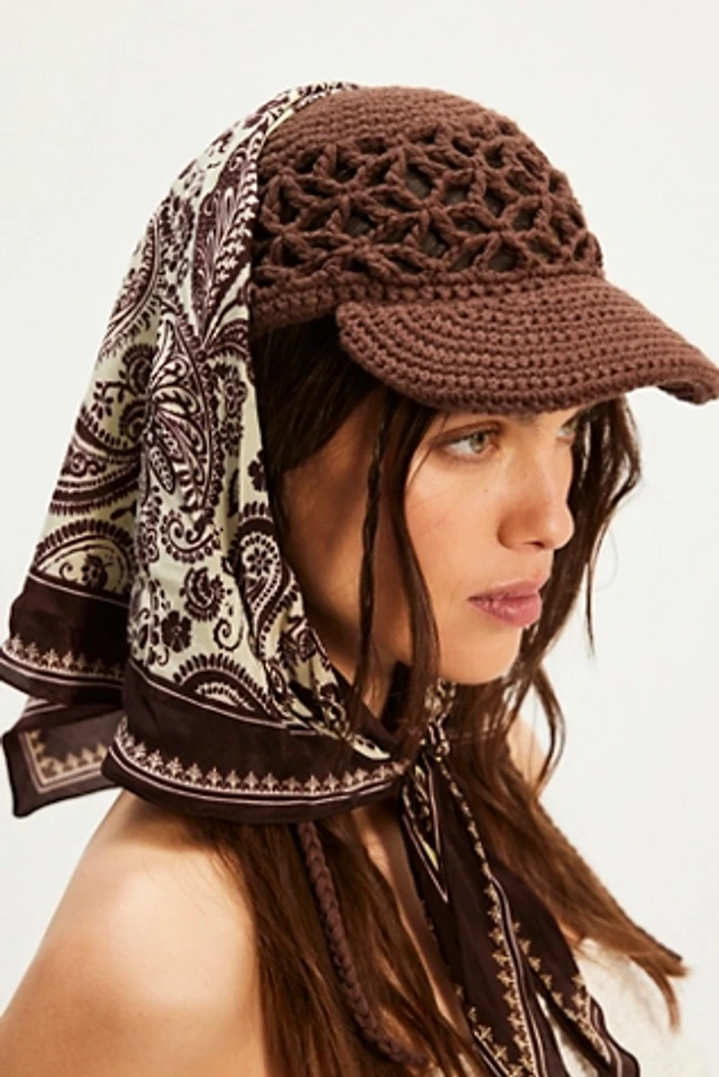 Silvie Crochet Baseball Hat