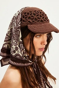 Silvie Crochet Baseball Hat