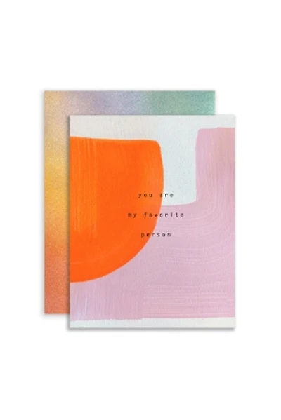 Moglea Favorite Person Card