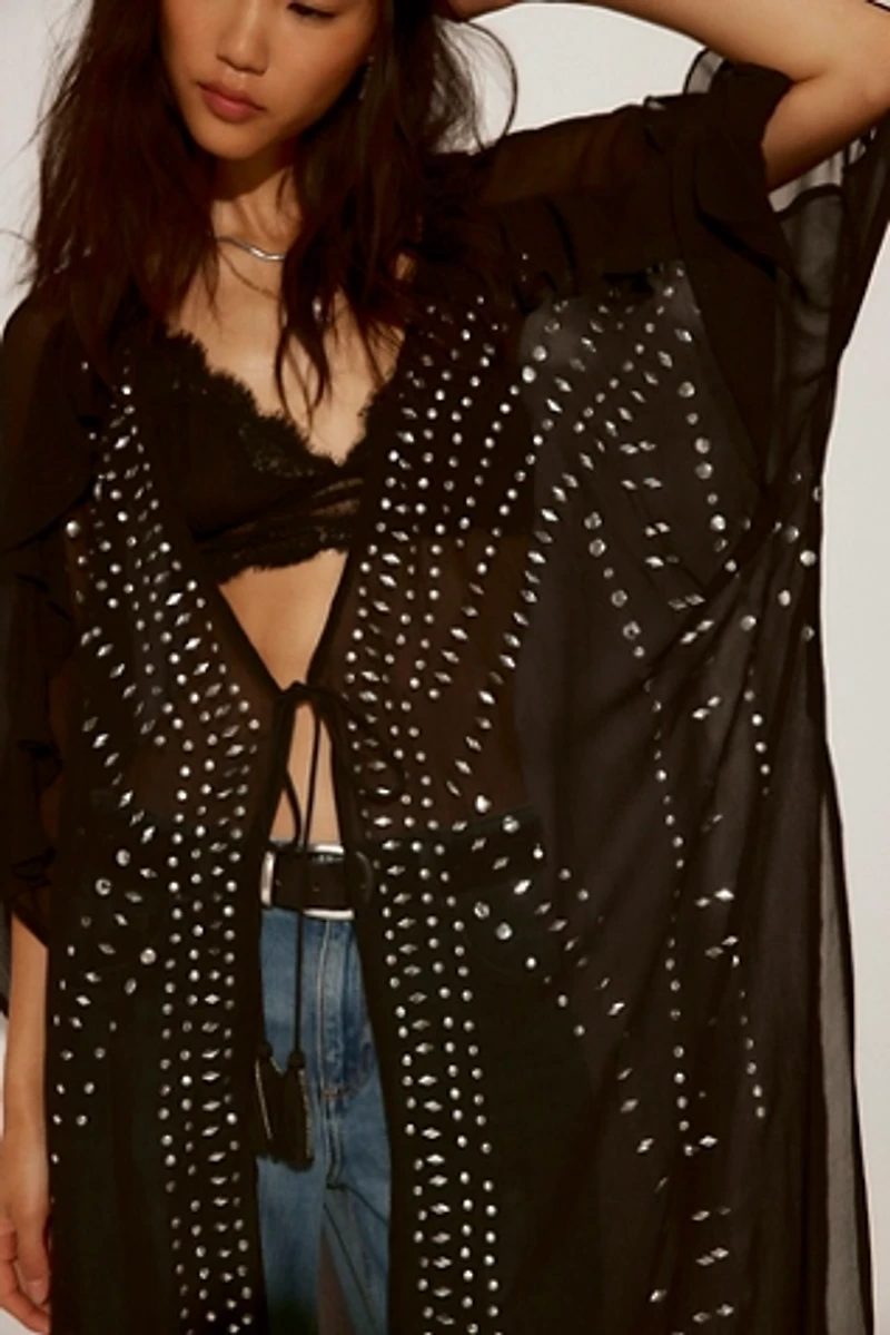 So Billie Studded Duster