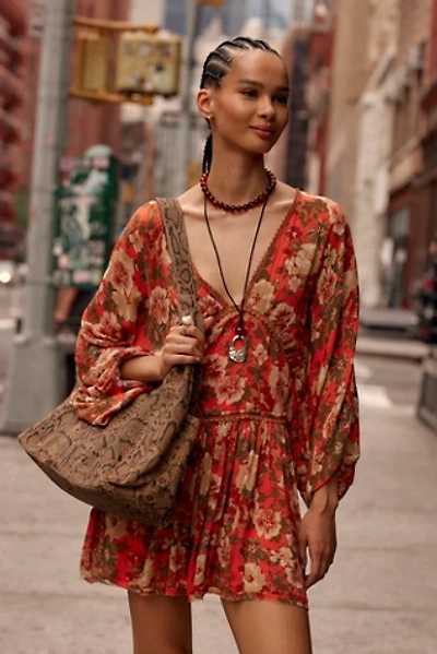 Sweet Dreams Printed Mini Dress