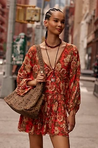 Sweet Dreams Printed Mini Dress