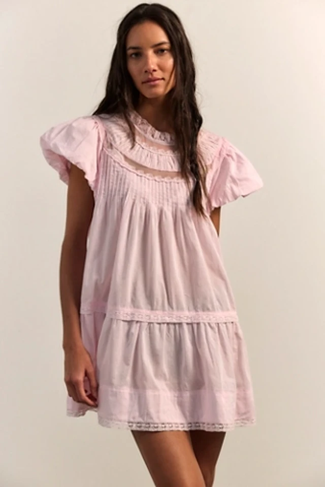 clarise mini dress Clarise Mini Dress by Free People in White, Size: L