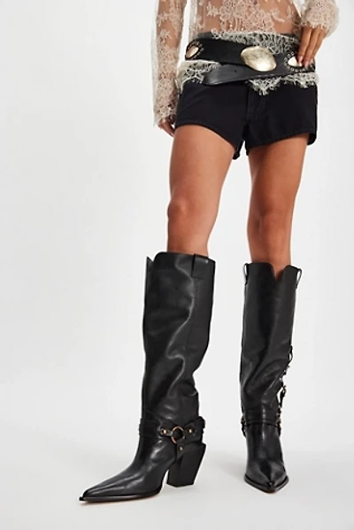 Maine Buckle Heeled Boots