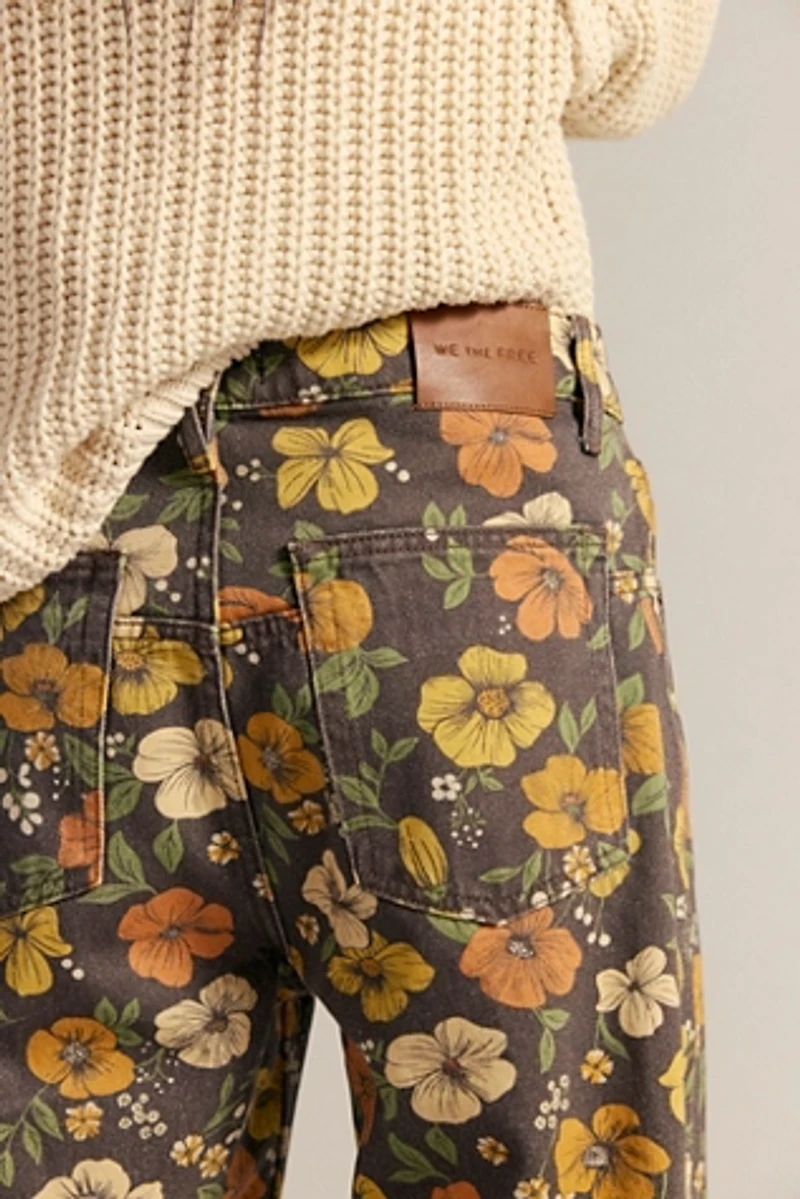 We The Free Deep Trance Printed Jeans
