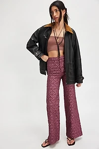 Runaway Floral Flare Pants
