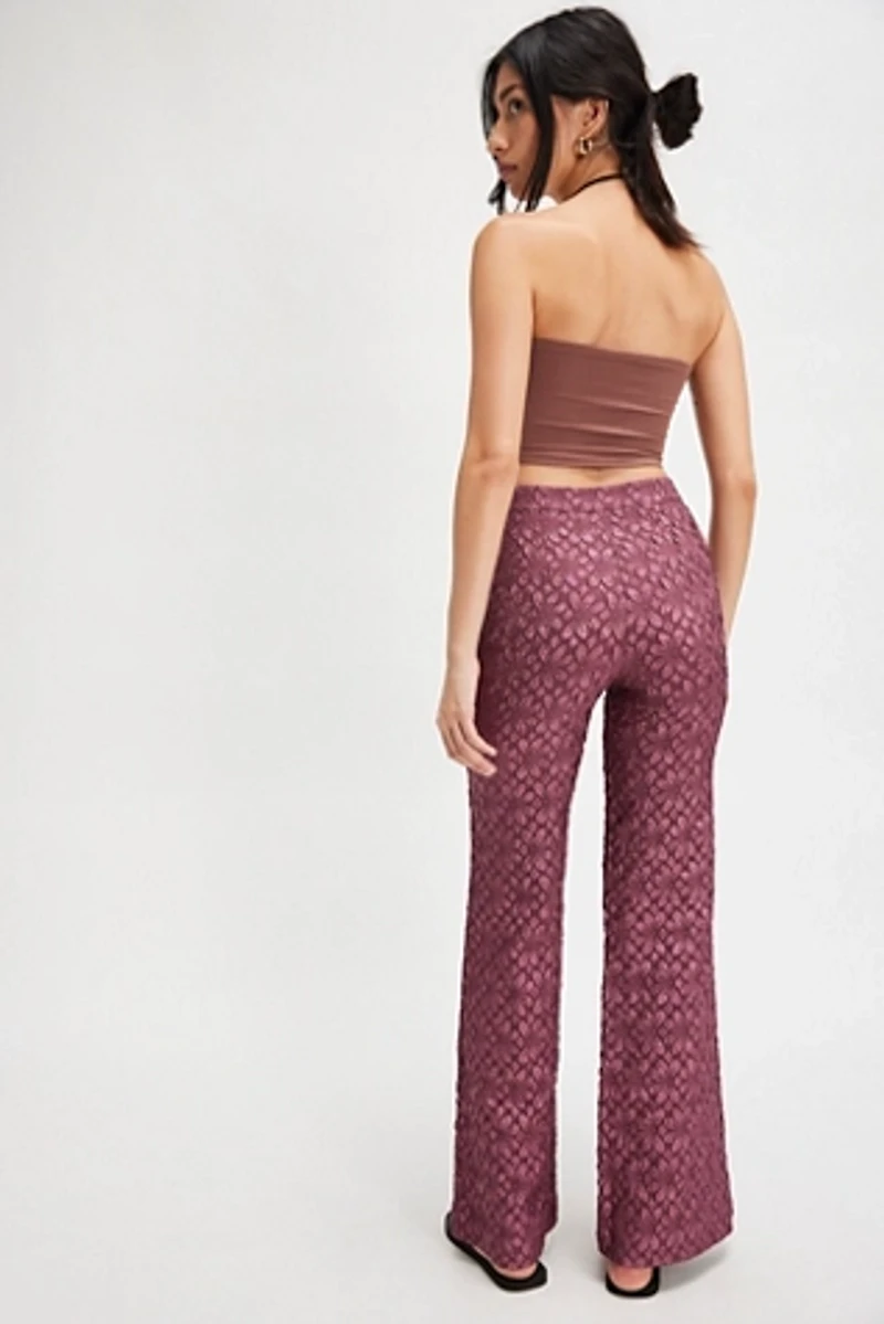 Runaway Floral Flare Pants