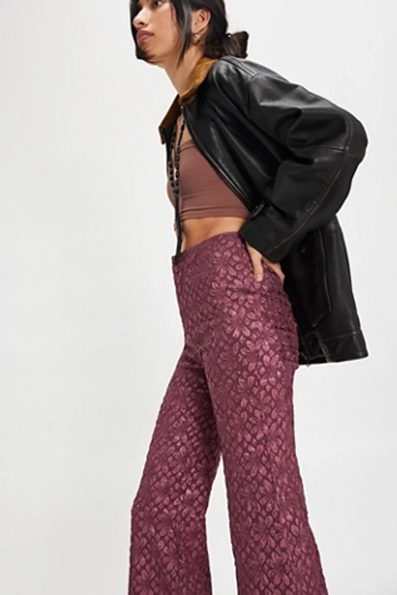 Runaway Floral Flare Pants