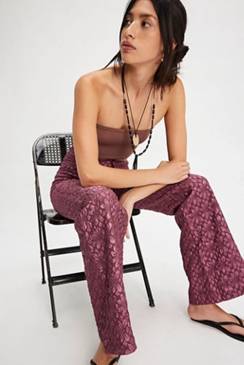 Runaway Floral Flare Pants
