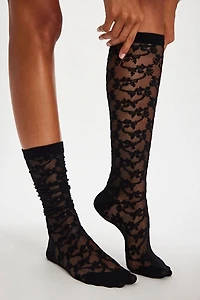 Amour Lace Knee High Socks