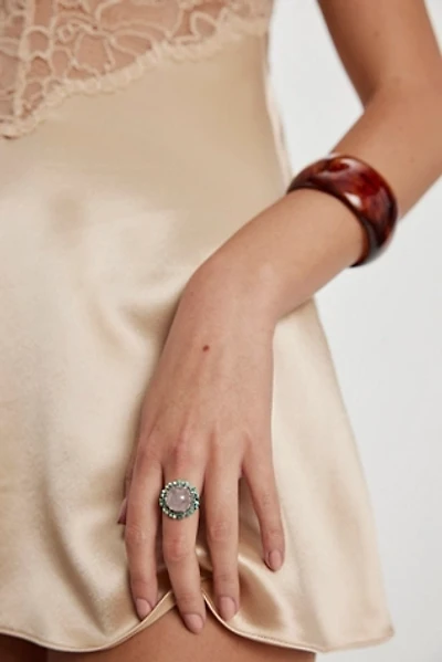 Eric Silva Rose Quarts Flower Ring