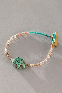 Eric Silva Turquoise Bead Bracelet