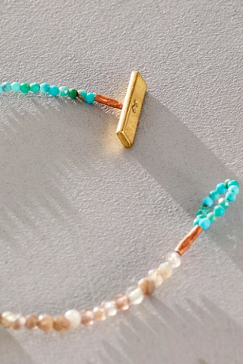 Eric Silva Turquoise Bead Bracelet